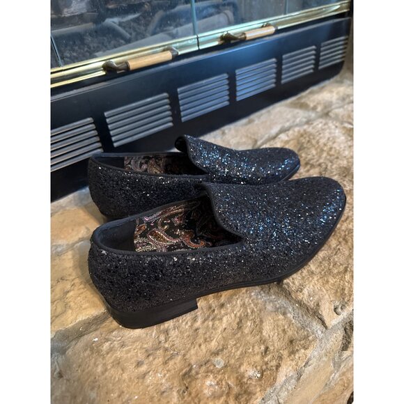Enzo Romeo Sparkle Men's Shoes Size 8 - Picture 4 of 6
